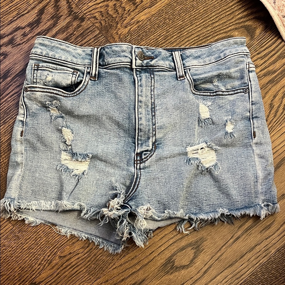 Casual Distressed Jean Shorts for Women